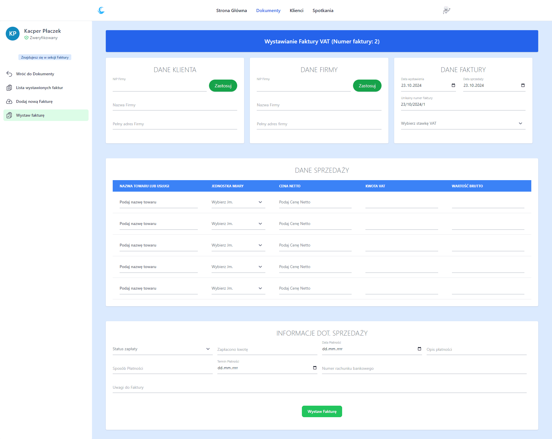 Private CRM System for Private Company